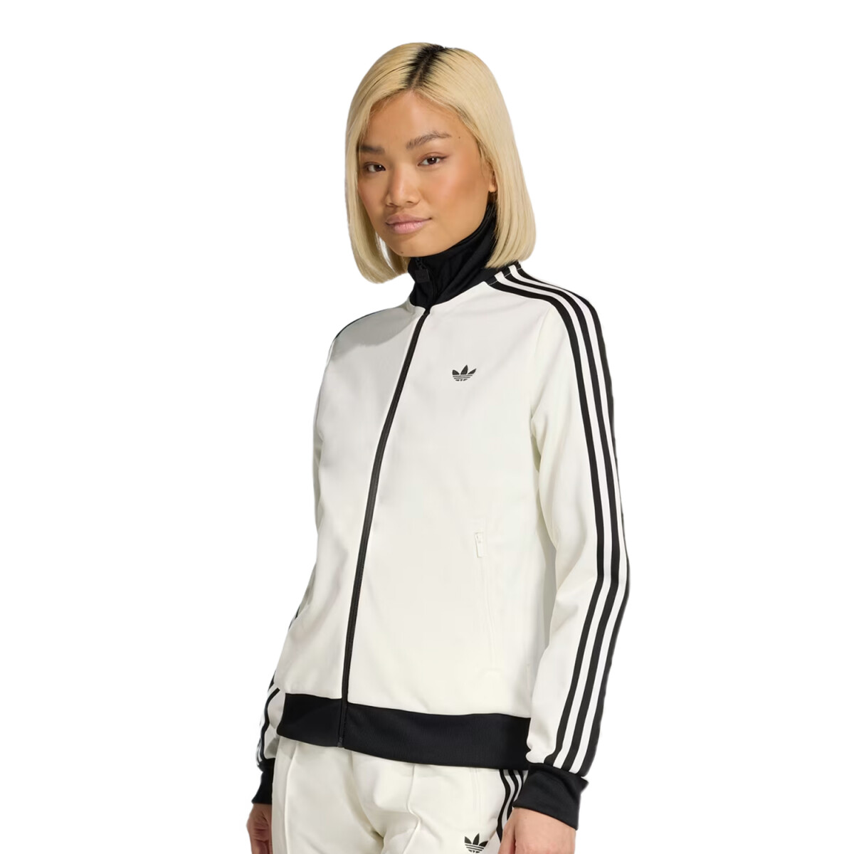 Campera Adidas Classic Tt - Blanco 