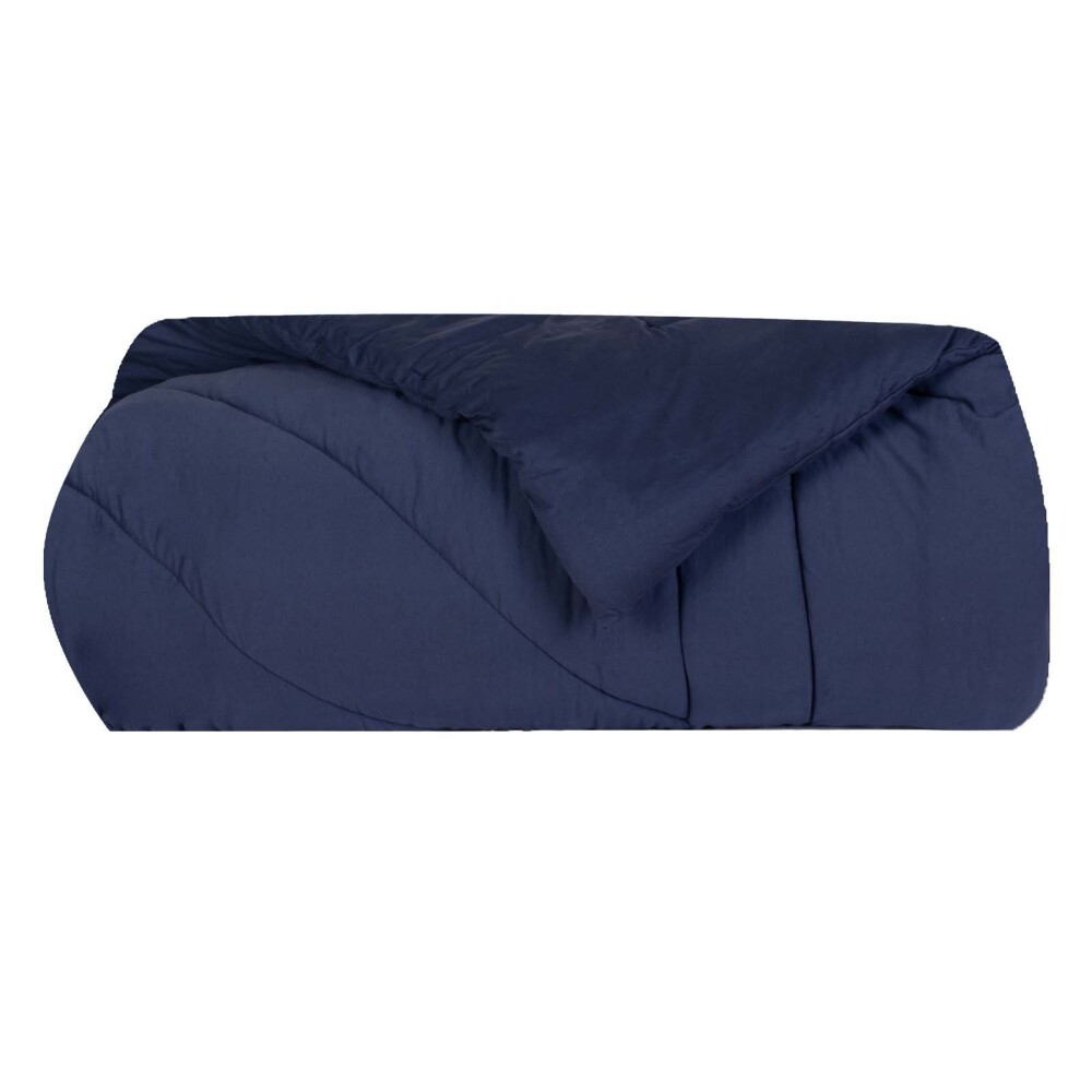 ACOLCHADO 1 PLAZA JERSEY AZUL MALLA JERSEY