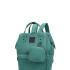 Mochila multicierres con modero Verde