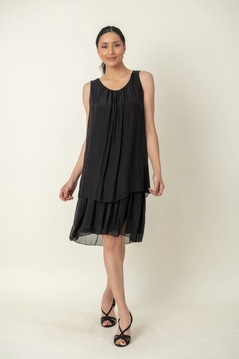 VESTIDO AMAPOLA - Negro 