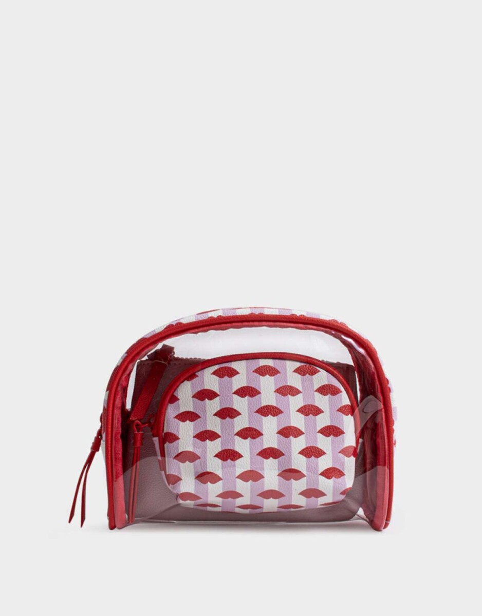 Set De Portacosméticos - Combinacion Bicolor 