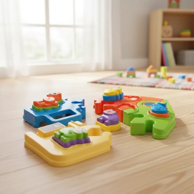 Calesita Puzzle Didáctico Granja De Animales Calesita Puzzle Didáctico Granja De Animales