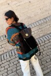 Brassy Backpack Chocolate / Negro