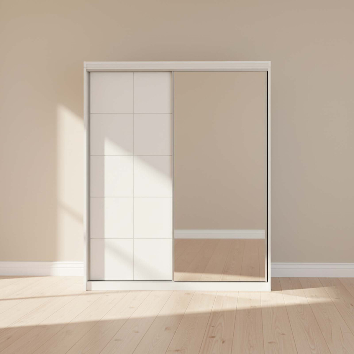 ROPERO PLACARD - 2 PUERTAS MDF BLANCO SOUTH 