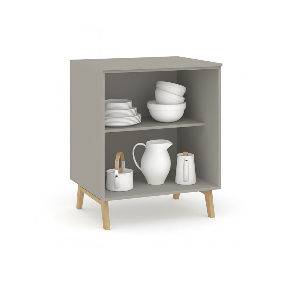 BAJO MESADA - AUXLILAR LINEA WOOD LINEA WOOD GRIS