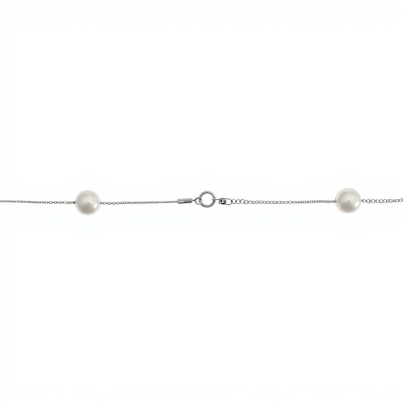 Cadena Bolitas/Perlas de Rio- Plata 925 - Sin Piedra - CD3522 sinpiedra