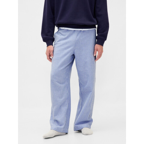 FLANNEL PJ PANT BLUE STRIPE