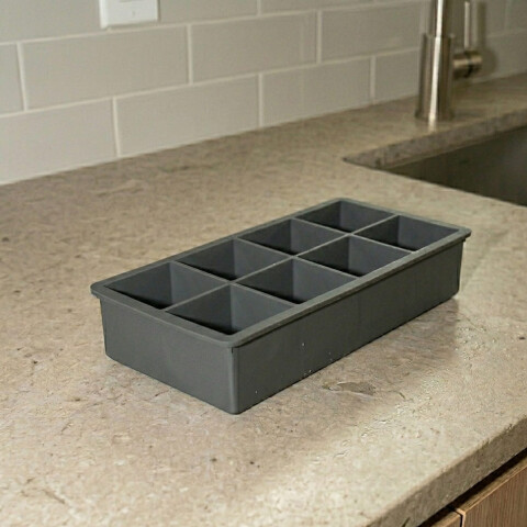 Cubetera hielera de silicona 8 cubos Cubetera hielera de silicona 8 cubos