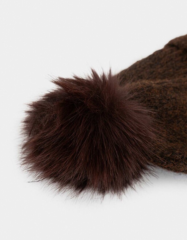 Gorro Gorro Tejido - Marron Chocolate