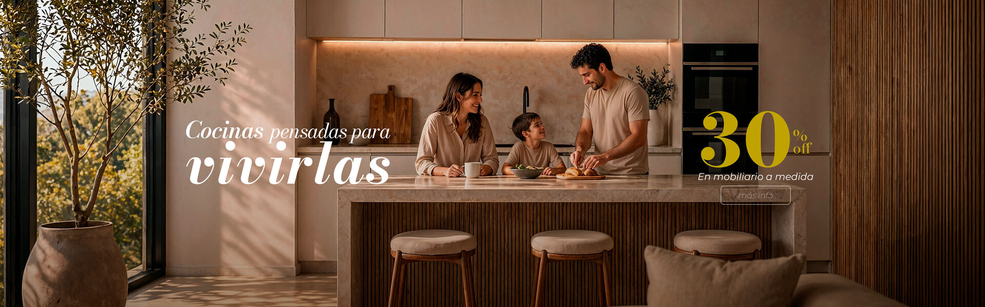 cocinas a medida 30%off