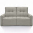Sofá Mónaco Retráctil 2 Cuerpos – Lino Beige Sofá Mónaco Retráctil 2 Cuerpos – Lino Beige