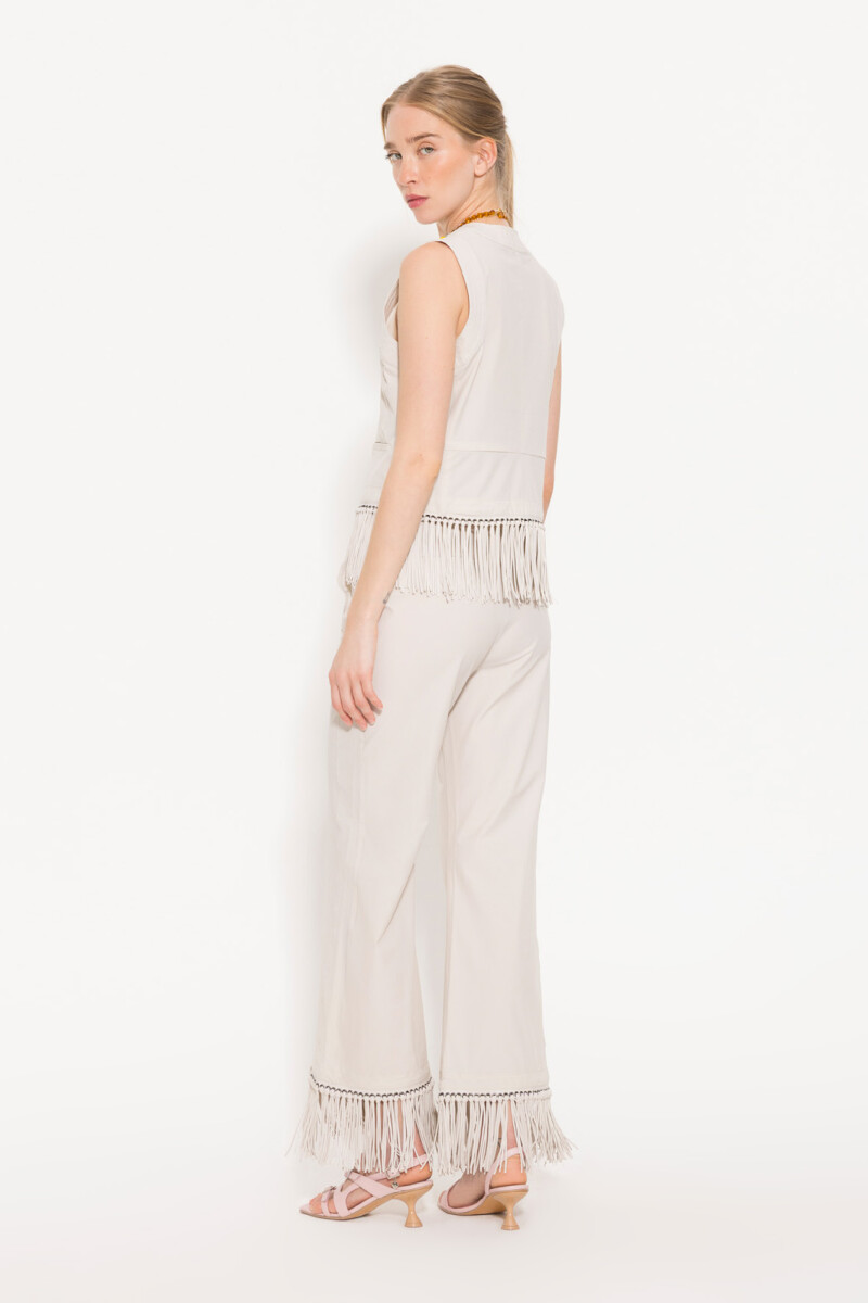 PANTALÓN FLORENCE CONFECCIONA. Tiza