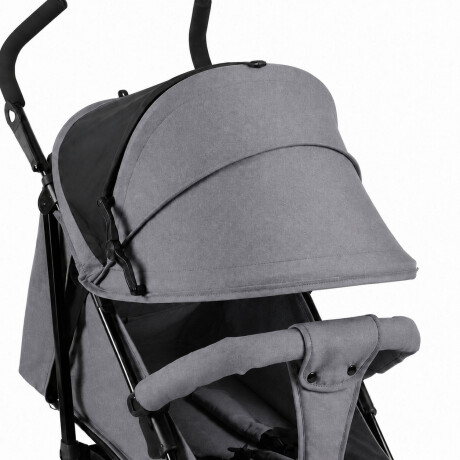 Coche Paraguitas Bebe Reclinable Plegable Compacto 8 Ruedas Gris