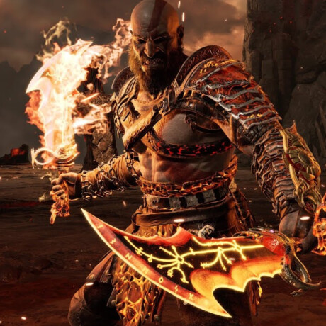 Kratos With The Blades Of Chaos - Playstation (Glows In The Dark) - 154 Kratos With The Blades Of Chaos - Playstation (Glows In The Dark) - 154