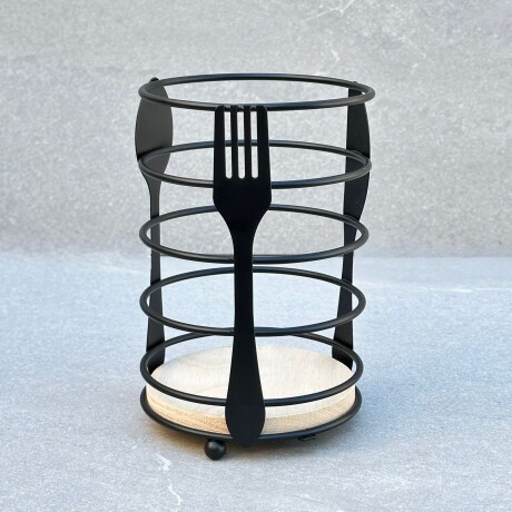Porta Cubiertos Metal Alto 16cm x Ø 11cm Porta Cubiertos Metal Alto 16cm x Ø 11cm