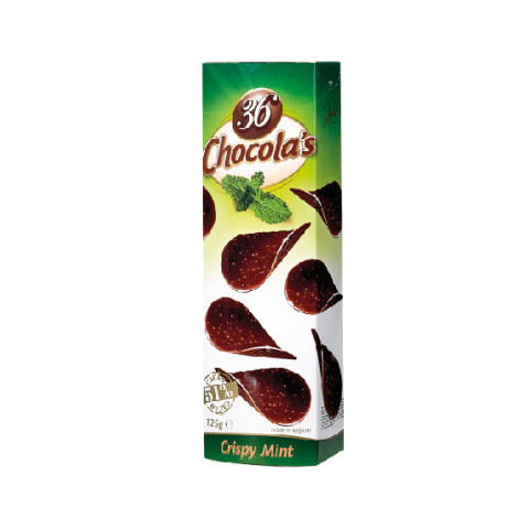 CHOCOLA´S CRISPY MINT 125 GR Unica