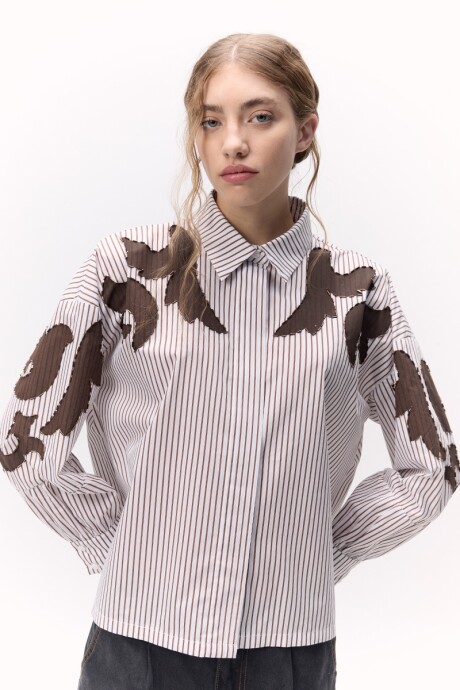 Camisa Arrecife Marron