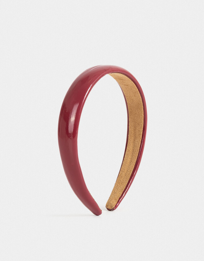 Vinchas Rígidas Classic Vincha Rígida Burgundy - Rojo Burdeaux