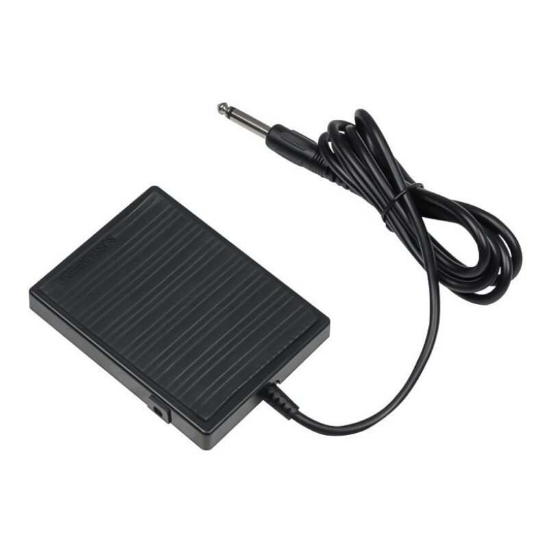 Pedal Sustain Metalico Teclado Piano Universal Teclado Negro