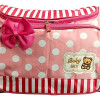 Bolso maternal, pañalero con cambiador rayas - lunares Rosa