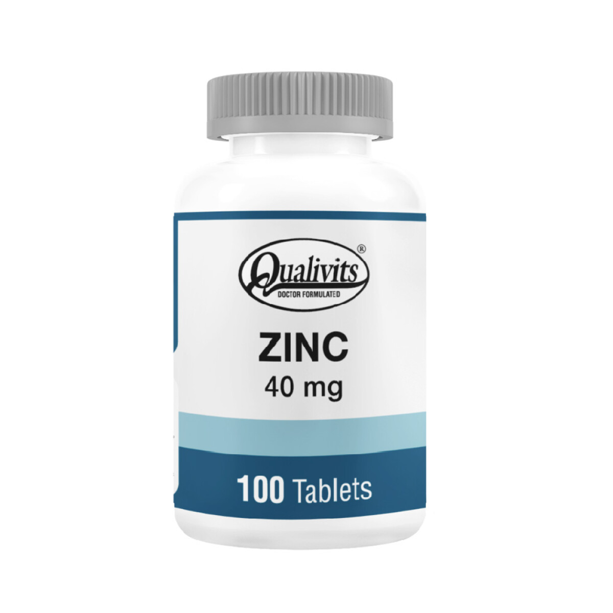 ZINC QUALIVITS 40 mg 100 Tabletas 