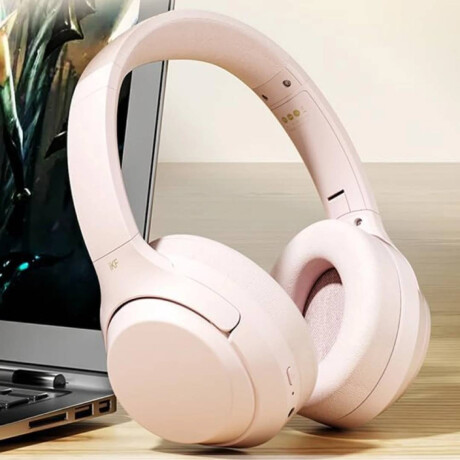 Auriculares rosados inalámbricos Rosa