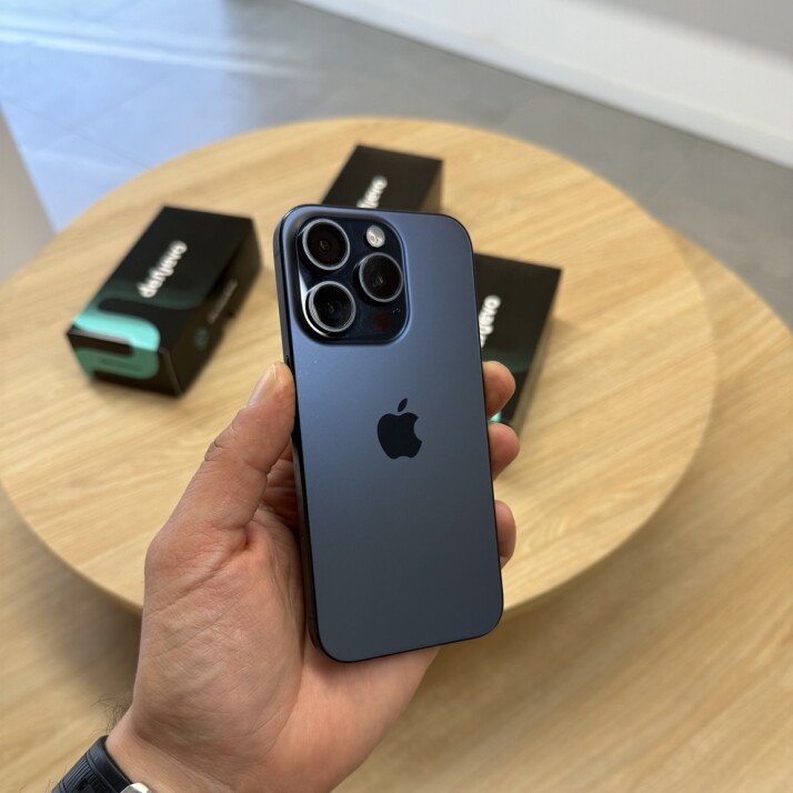 iPhone 15 Pro 256GB - Blue Titanium iPhone 15 Pro 256GB - Blue Titanium