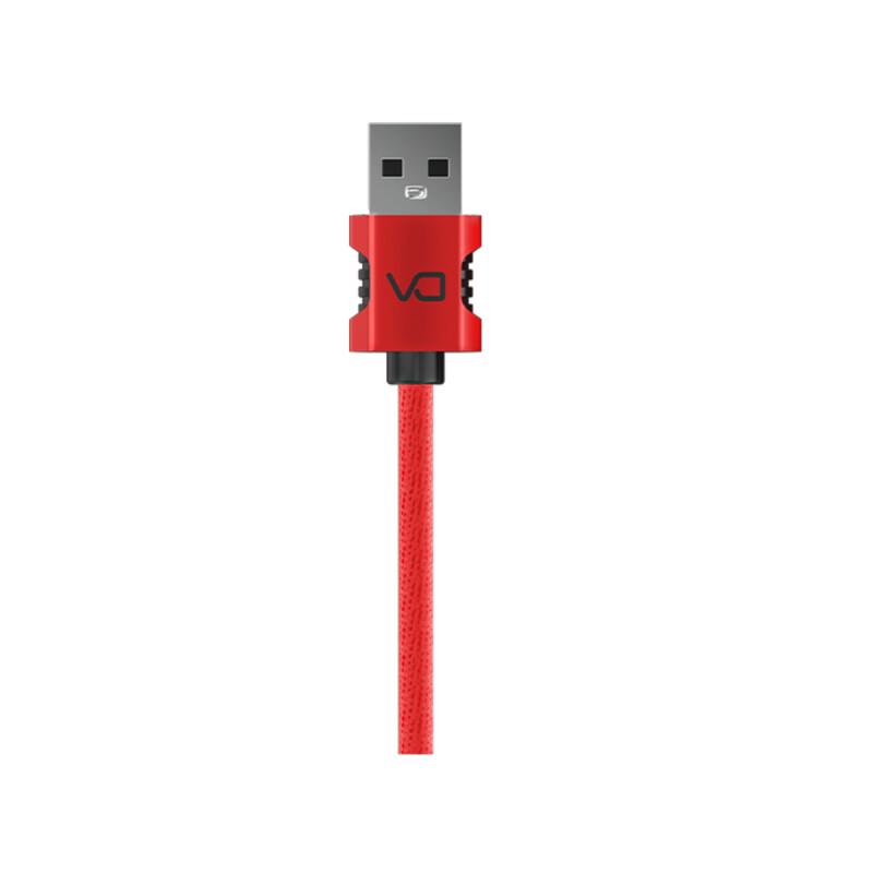 Cable USB a Micro USB 1mts 2A Reforzado MARVO Rojo Cable USB a Micro USB 1mts 2A Reforzado MARVO Rojo