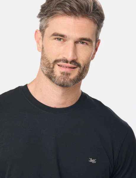 REMERA LISA Negro