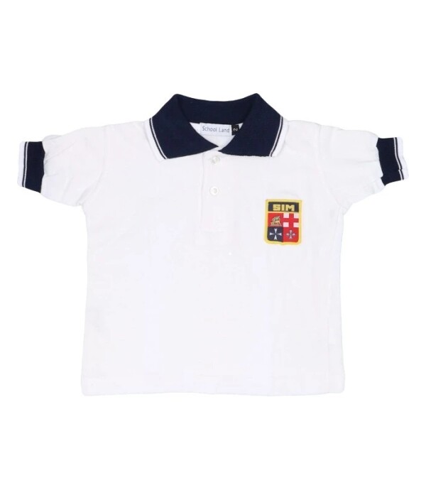 Polo Unisex Outlet Blanco