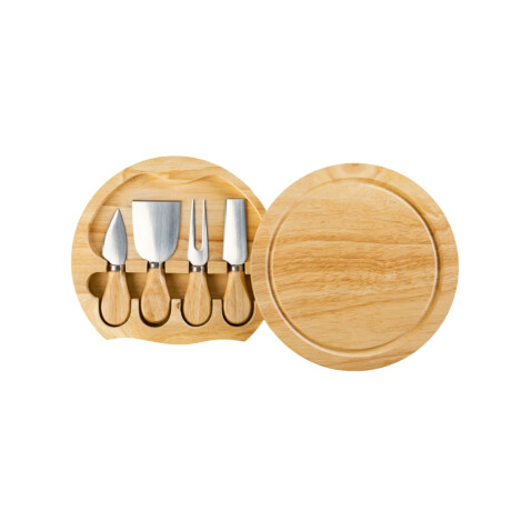 Cuchillos para Quesos Set 5 Piezas Madera Ibili Cuchillos para Quesos Set 5 Piezas Madera Ibili