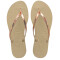 Sandalias de Mujer Havaianas You Metalic Beige Arena