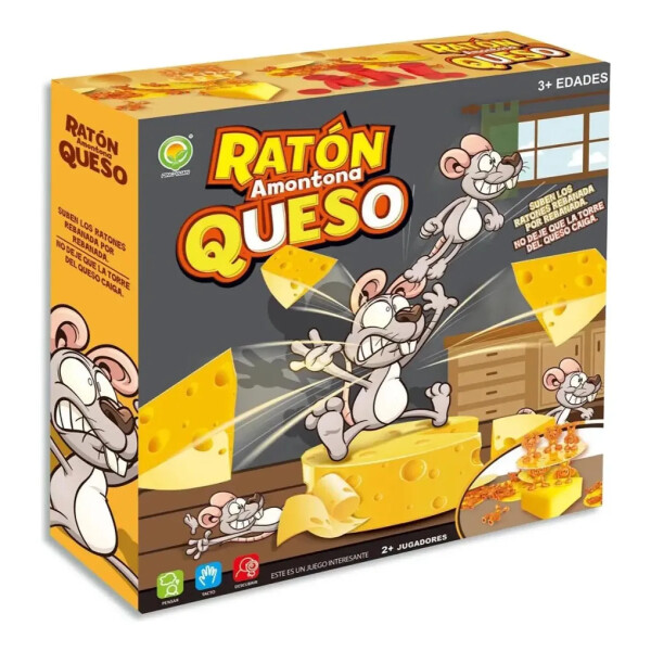 Juego de caja "ratones amontonan queso" Juego de caja "ratones amontonan queso"
