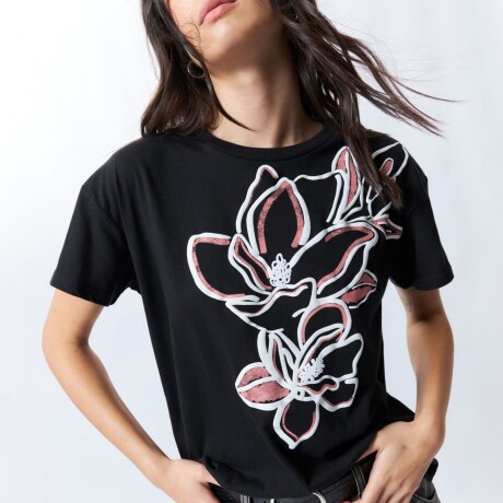 REMERA RIACHE Negro