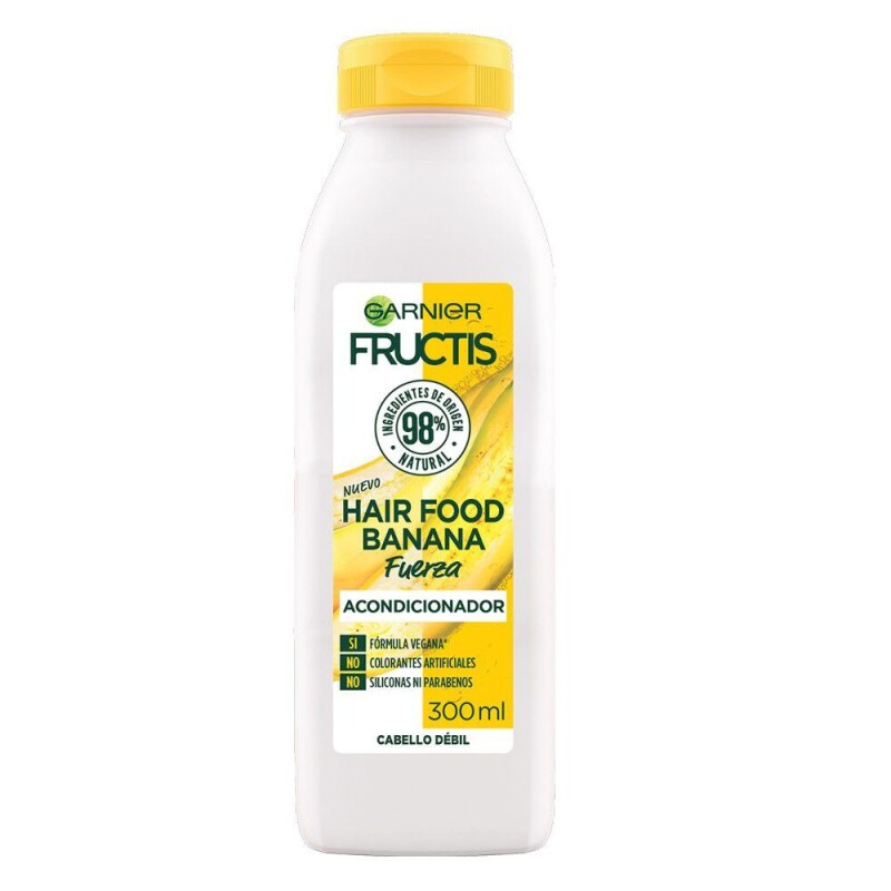 Acondicionador Fructis Hair Food Banana 300 Ml. Acondicionador Fructis Hair Food Banana 300 Ml.