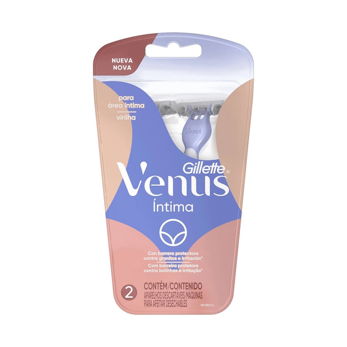 Afeitadora Venus Intima Descartable 2 Uds. 