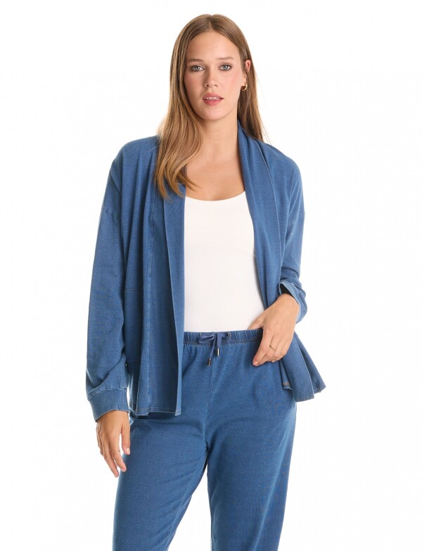 Cardigan Denim Abierto JEAN