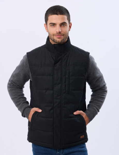 CHALECO REVERSIBLE ACOLCHADO Negro