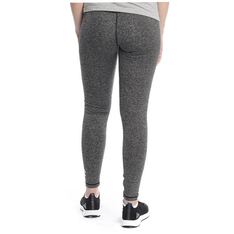 Calza de Mujer Umbro Larga Basica Wns Negro Melange - Plateado