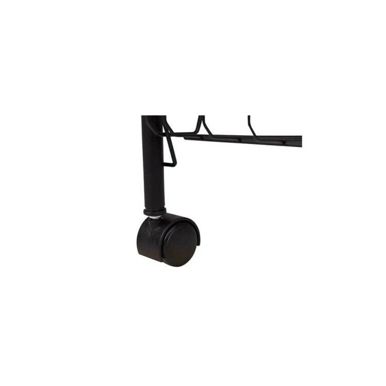 ESTANTE ORGANIZADOR FRUTERO 3 PISOS 41X23X63CM NEGRO