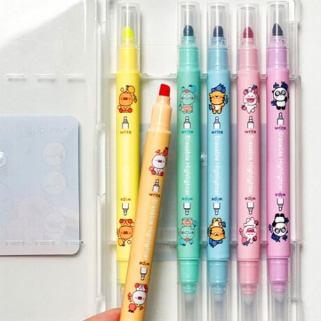 Set de 12 marcadores con glitter Sc