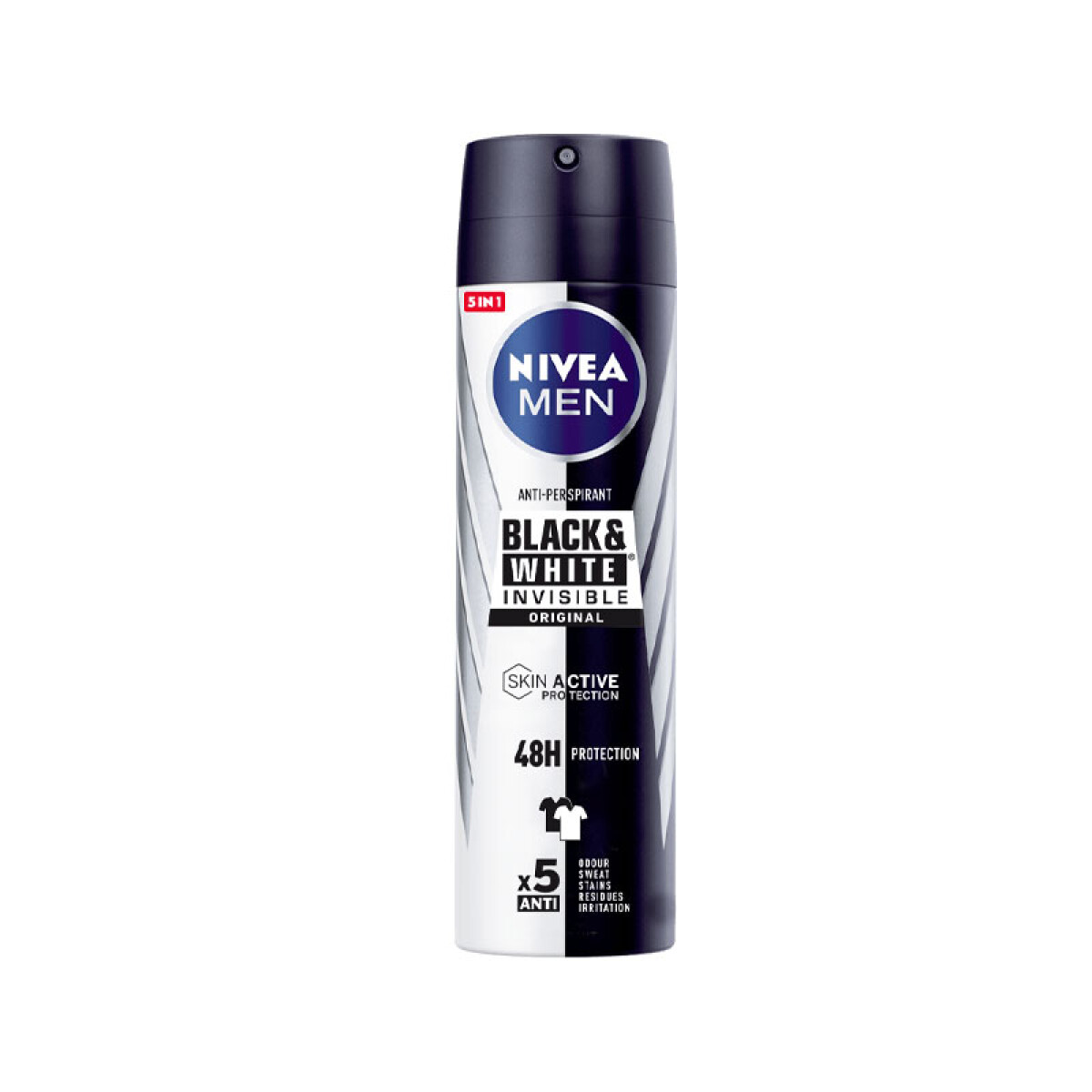 Desodorante NIVEA Aerosol 150ml - Men Invisible Black & White 