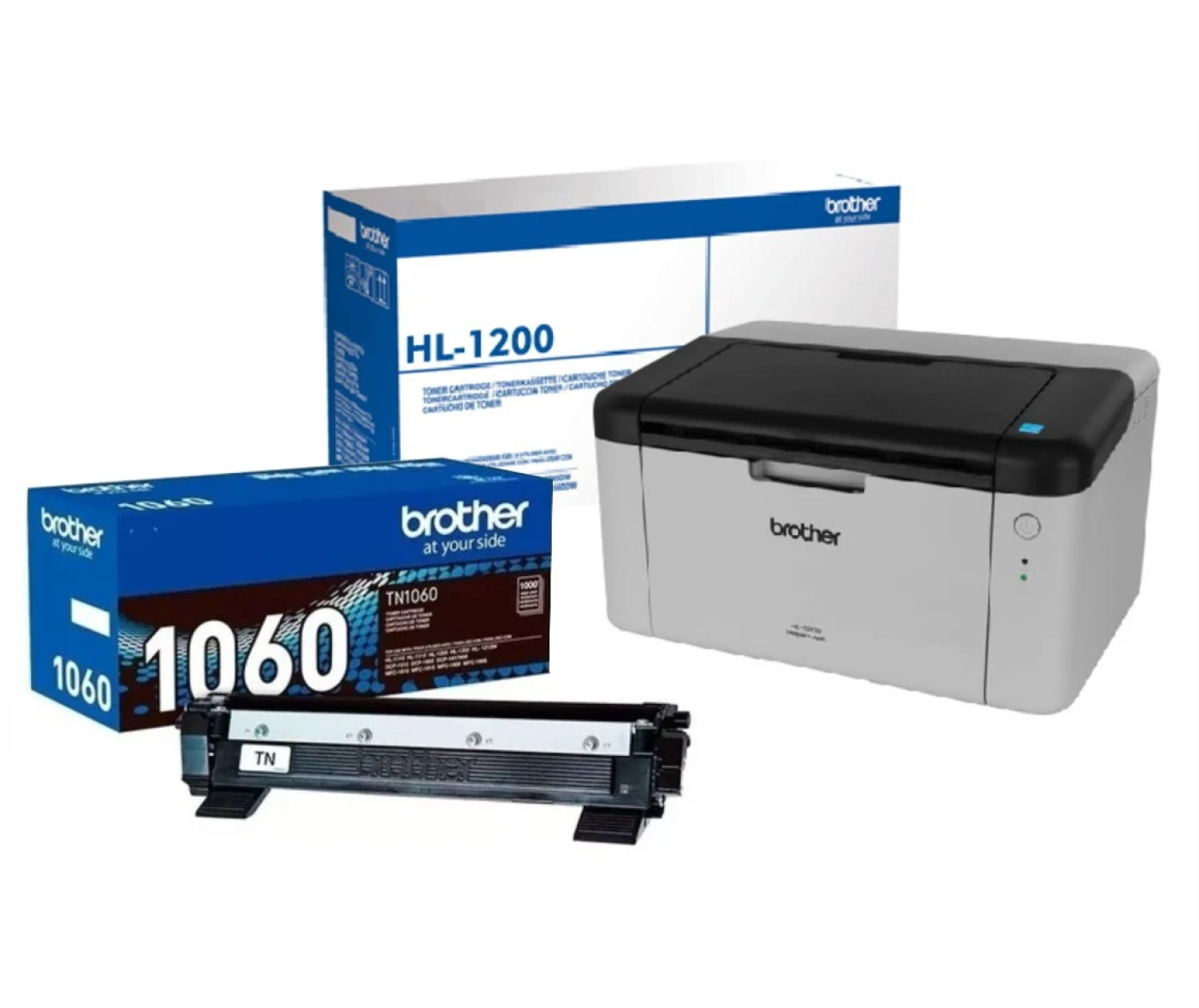 Impresora Laser Brother HL-1200 + Toner Original 