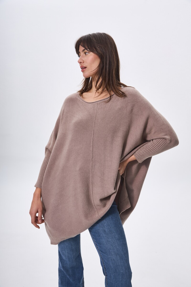 Sweater Orquidea - Vison 