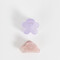 Hebillas Infantiles Con flores Set De Broches Infantiles - Combinacion Bicolor