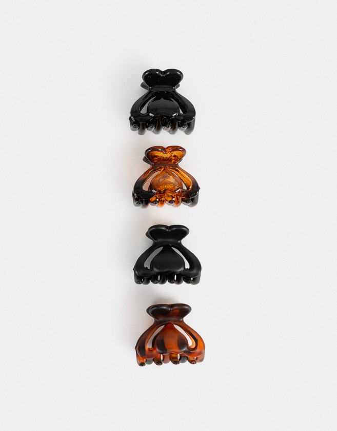 Broches Sets Set por 4 Set De Broches - Combinacion Bicolor
