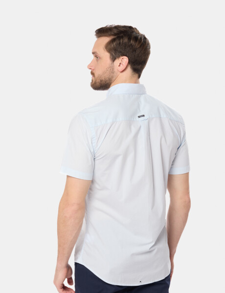 CAMISA LISA Celeste