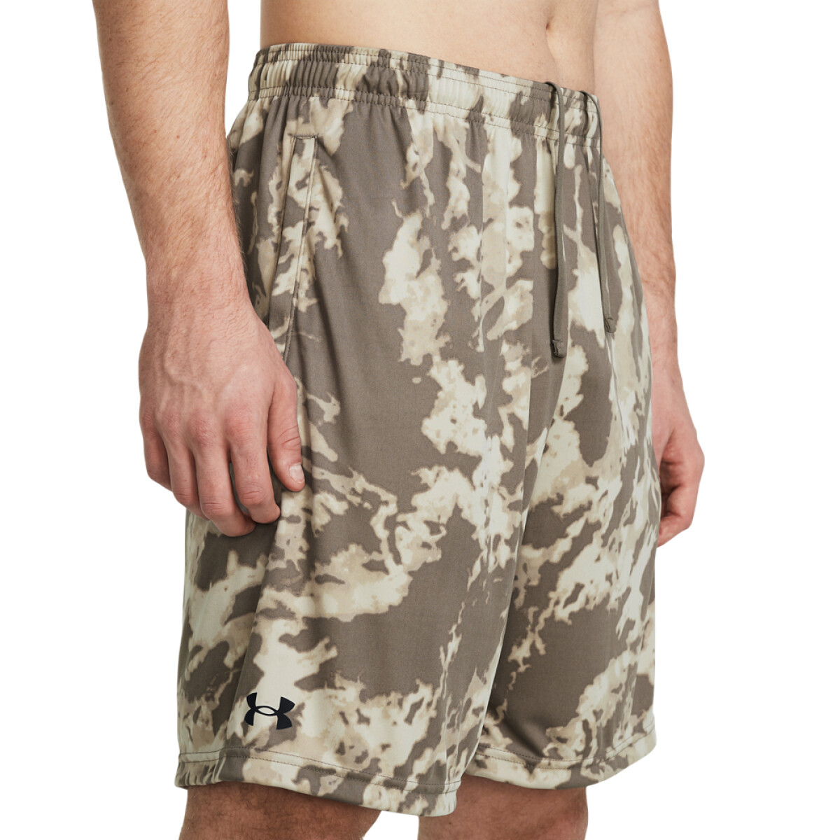 UA Tech Printed Short-BRN - GRY-025 