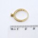 Anillo En Oro 18K Amarillo Con Brillantes Anillo En Oro 18K Amarillo Con Brillantes