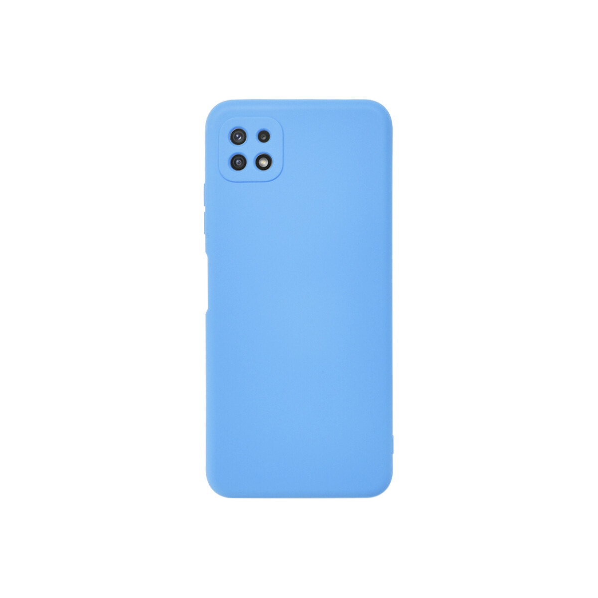 Protector Samsung Galaxy A22 5G engomado color celeste intenso 